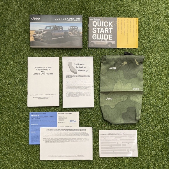 2021 Jeep Gladiator (3.6L 3.0L V6) Owners Manual - Picture 1 of 16